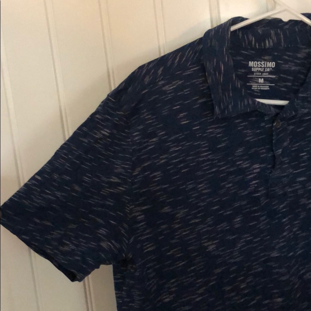 Navy and Pink Polo